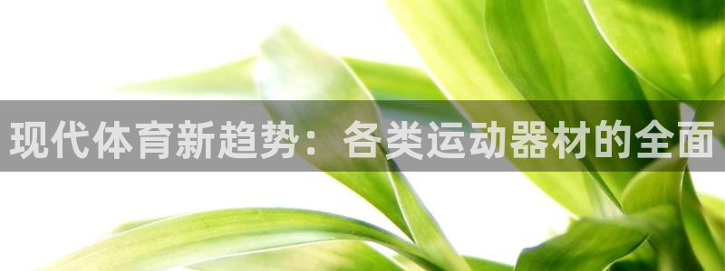 凯捷体育开户：现代体育新趋势：各类运动器材的全面