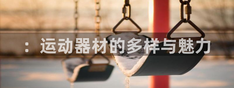 凯捷体育平台注册流程视频：：运动器材的多样与魅力
