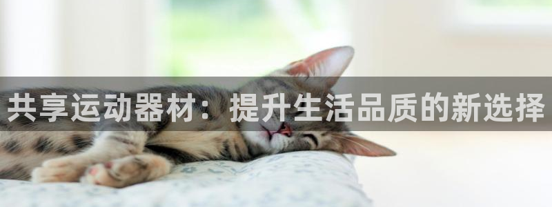 凯捷体育注册：共享运动器材：提升生活品质的新选择