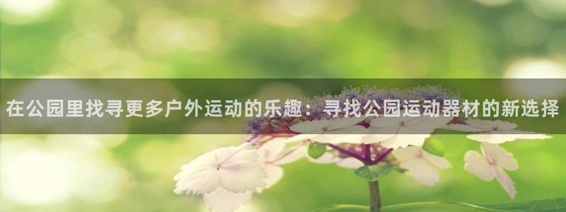 凯捷体育集团E.ON：在公园里找寻更多户外运动的乐趣