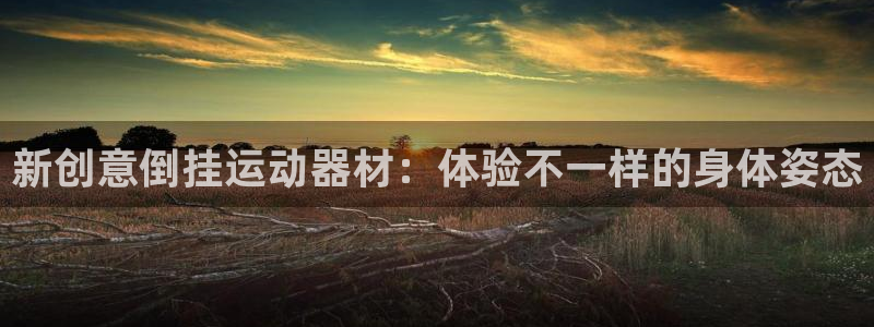 凯捷体育娱乐首页网站大全：新创意倒挂运动器材：体验不一样的身